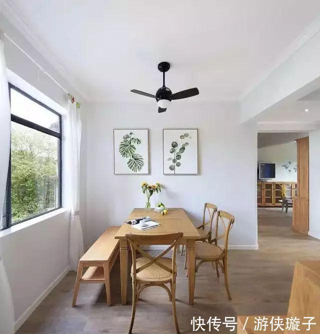 鞋凳|100平旧房改造,这样的北欧风真好看