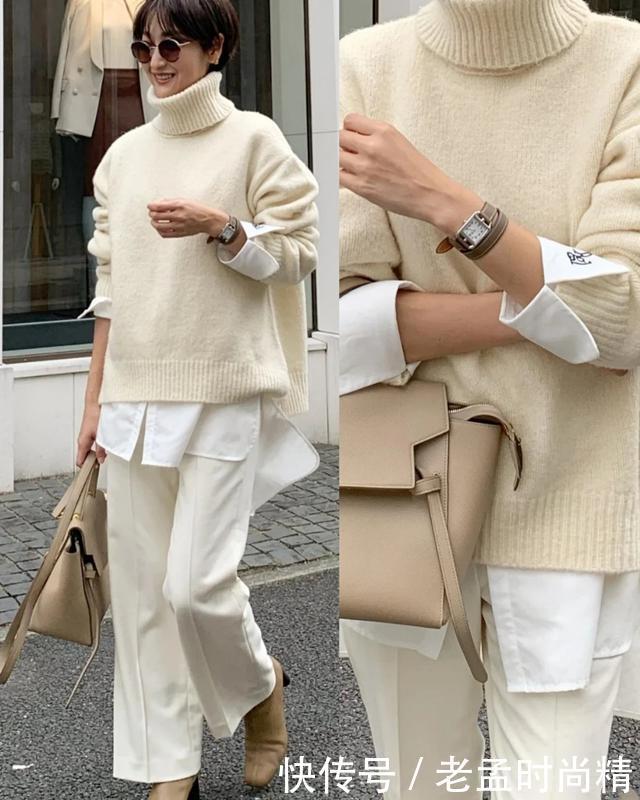 初冬单品不用多, 学优雅日系博主有这几件就够了, 简约高级又温柔