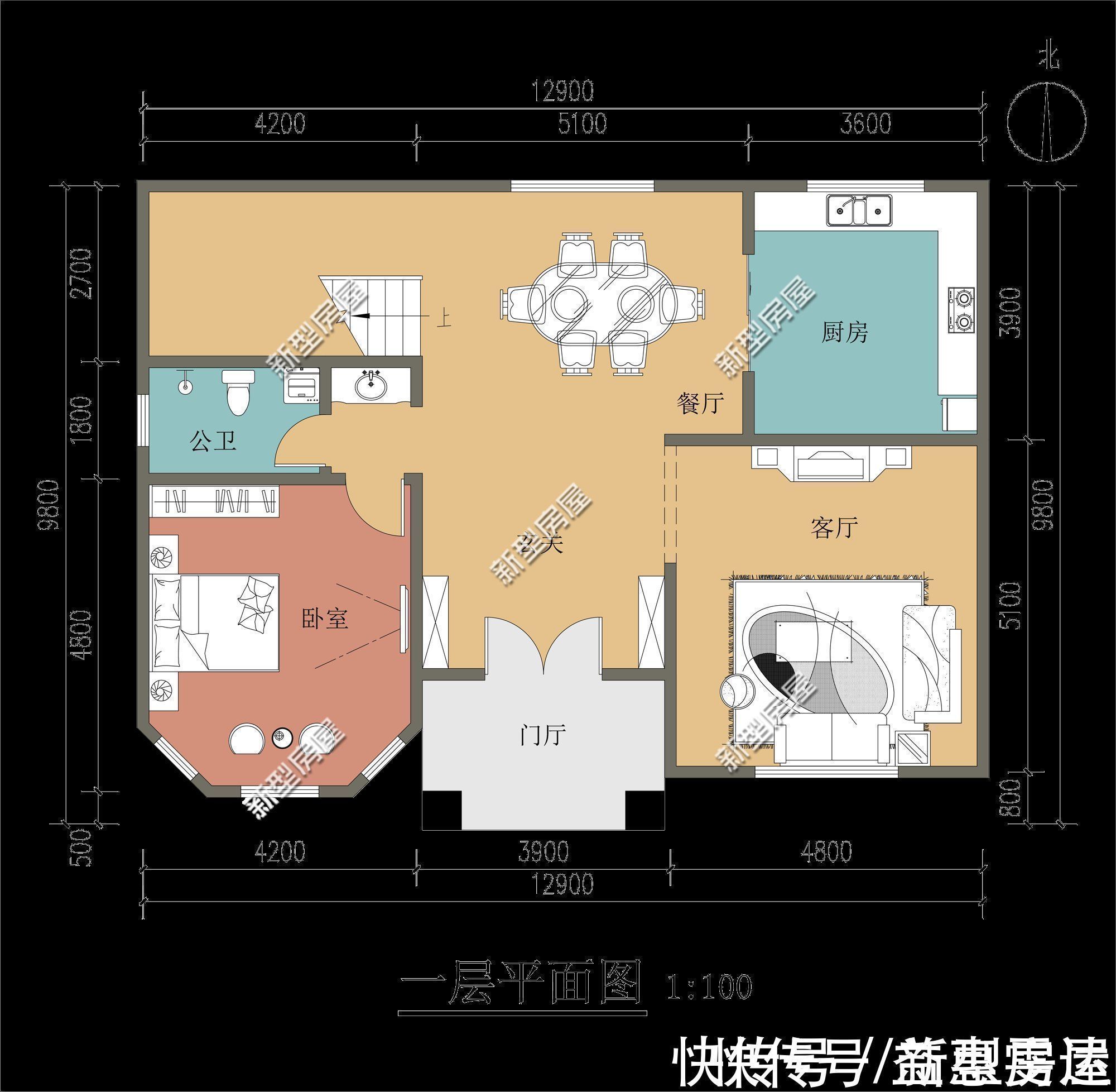 占地面积|预算30万以内，推荐这5套图纸，为啥农村人都喜欢最后一套？