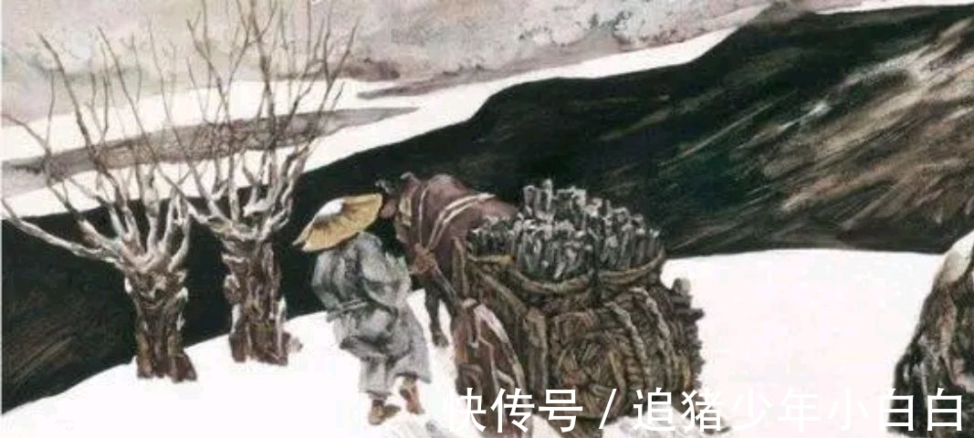 卖炭翁$漫天白雪，心忧炭价梅急眼（今韵）。邀对，并上期优秀对联欣赏