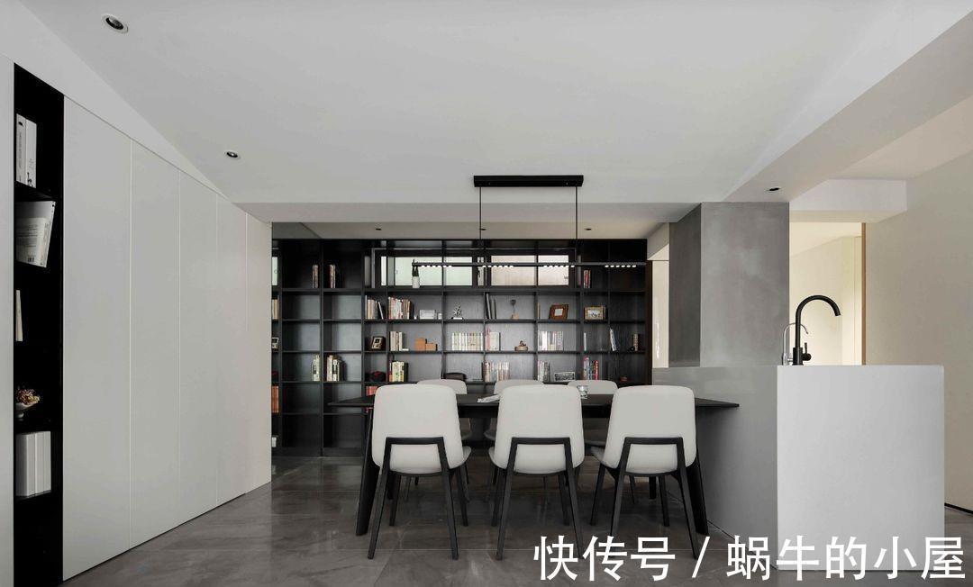 修饰|现代极简风的两居室，不多加修饰，用留白让空间变得更为立体
