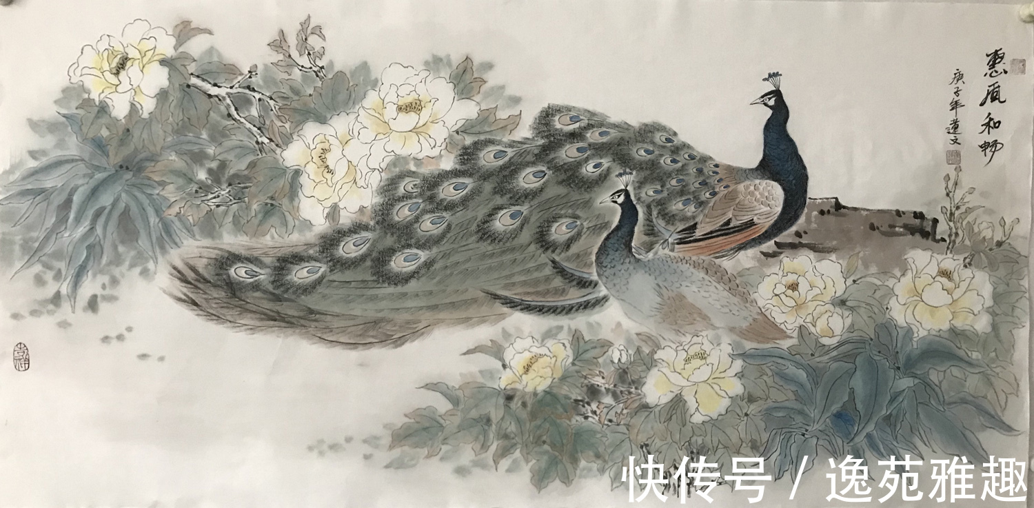 会员$「作品欣赏」淡烟流水画屏幽,女画家崔连文的花鸟作品