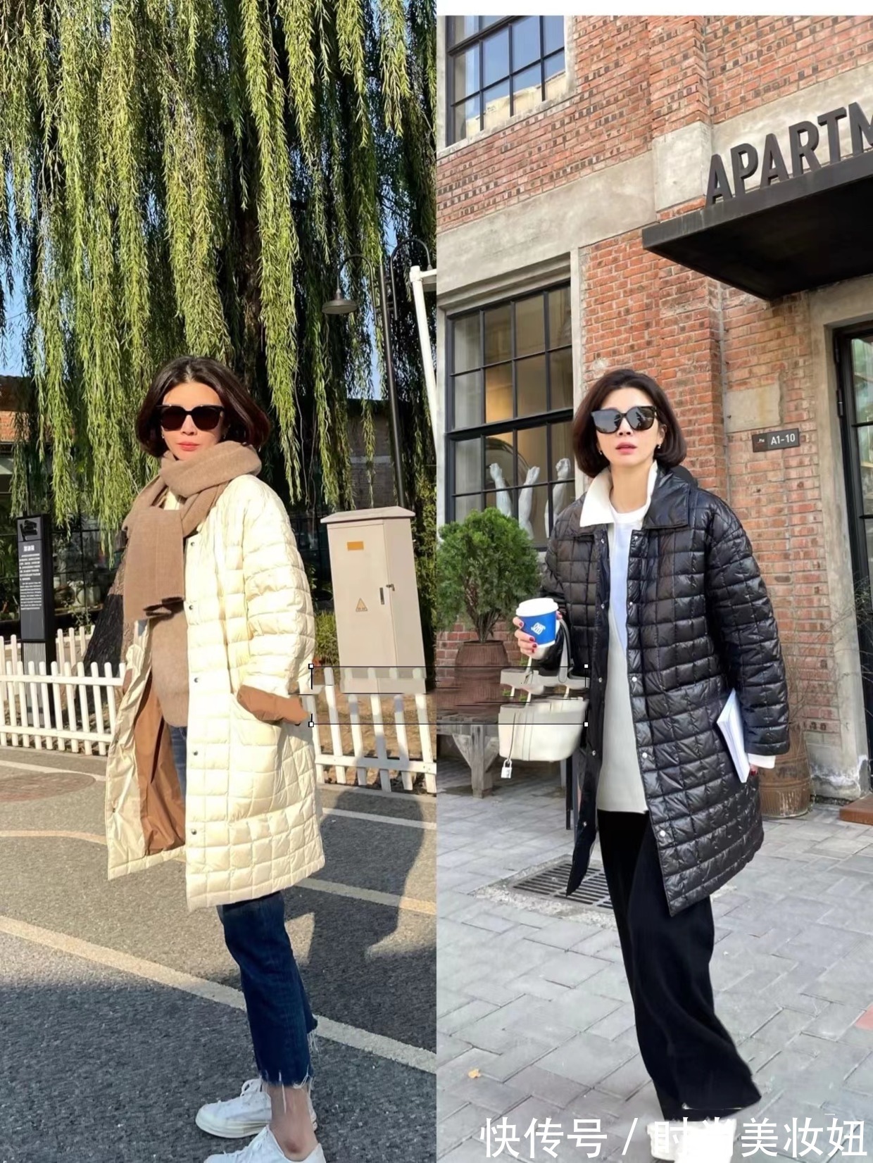 打底裤|上年纪的女人别穿打底裤,学她配9分裤洋气,配半身裙优雅