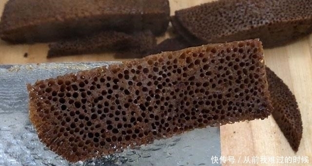 儿时经典小零食，老式蜂巢蛋糕，做法简单，窝峰明显，香甜又弹性