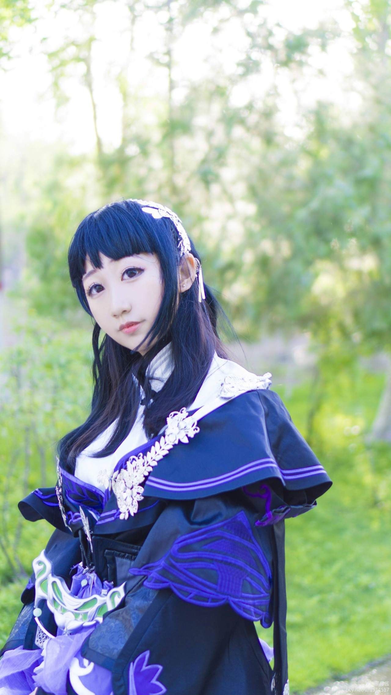 此去|剑三雪河花萝cosplay 此去人间不知岁