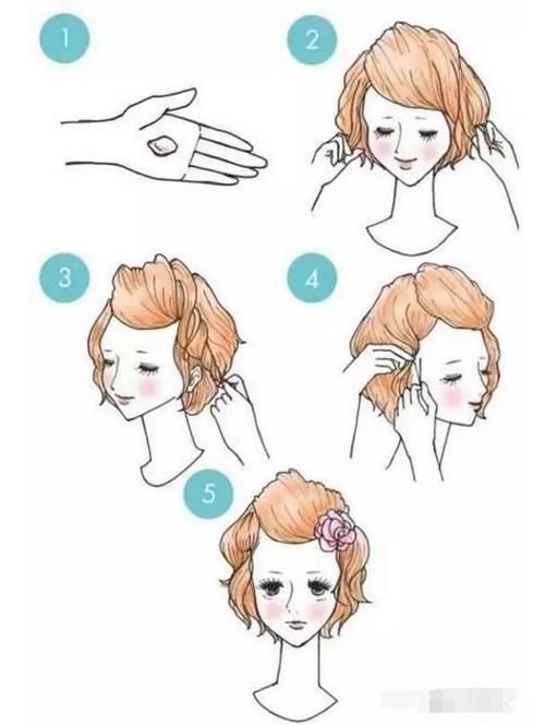 漂亮|9个绑刘海的新技能,女孩学会了漂亮又省钱