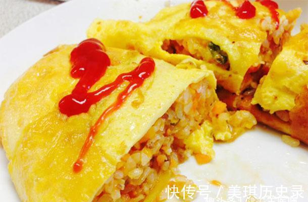 蛋包饭|一日之计在于晨早上不吃早饭没力气，多吃营养主食，增强体质