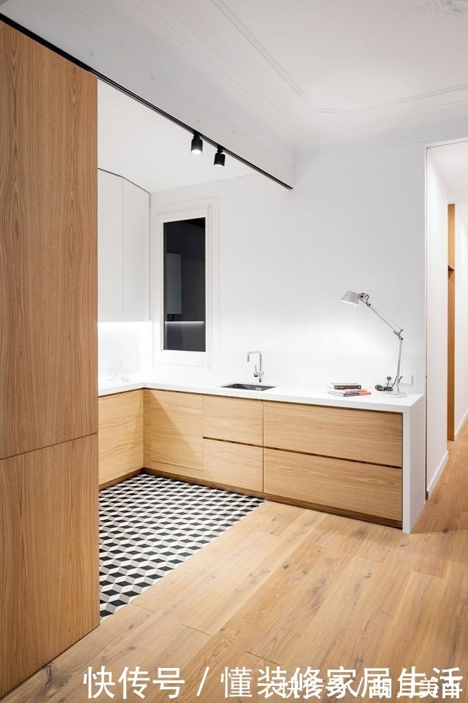 柜子|买这套105㎡房，装修坚持己见全屋做开放式设计，家里敞亮时尚