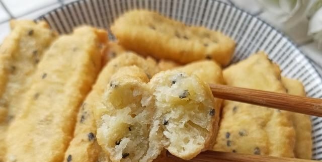 好吃|家中有糯米粉的试下这做法,外酥里糯,营养又解馋,比面包好吃!