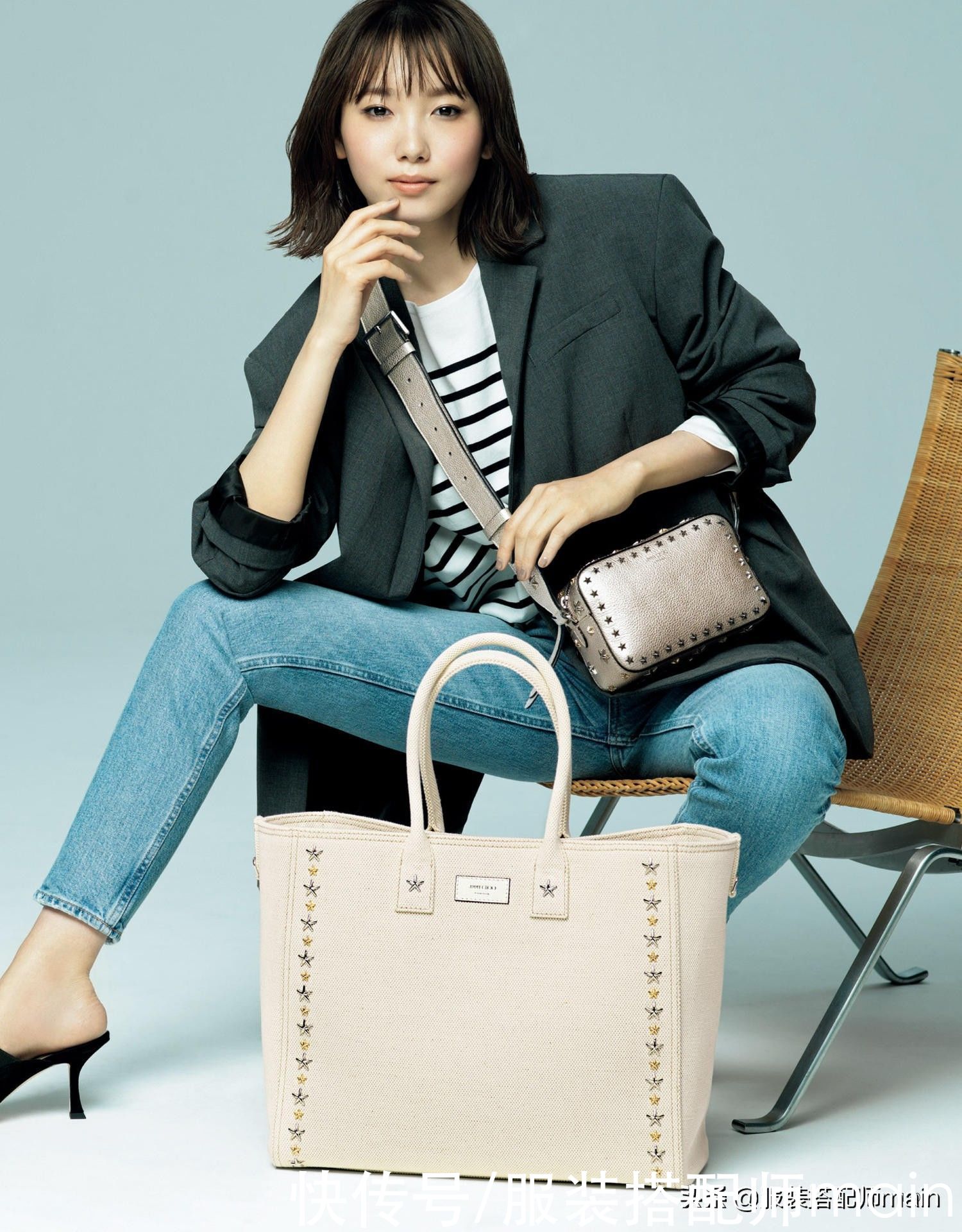 条纹衫选对款式，搭对下装才能在路人中脱颖而出