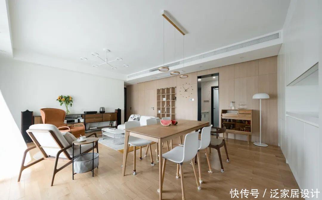 装修|120㎡现代日式风,简约舒适的装修效果,一点也不输给豪宅!
