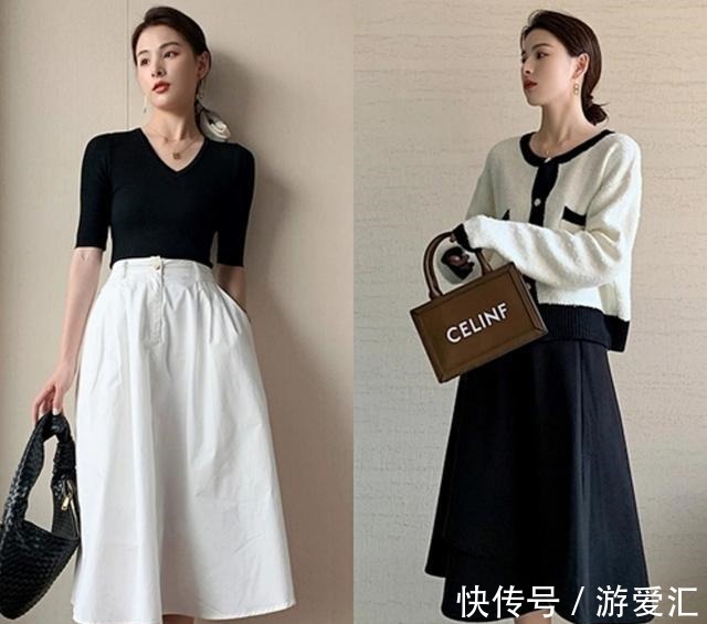 针织衫 40岁后避免做“油腻阿姨”,就在穿搭上做减法,减龄又显气质!