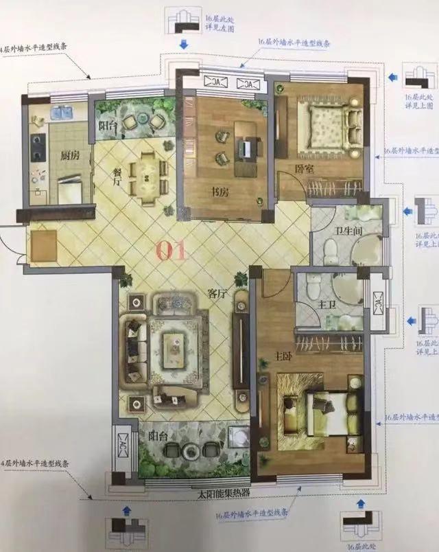 通透感|131平米新房花20万装修，进屋就被迷住，全屋简洁又大方，真心值