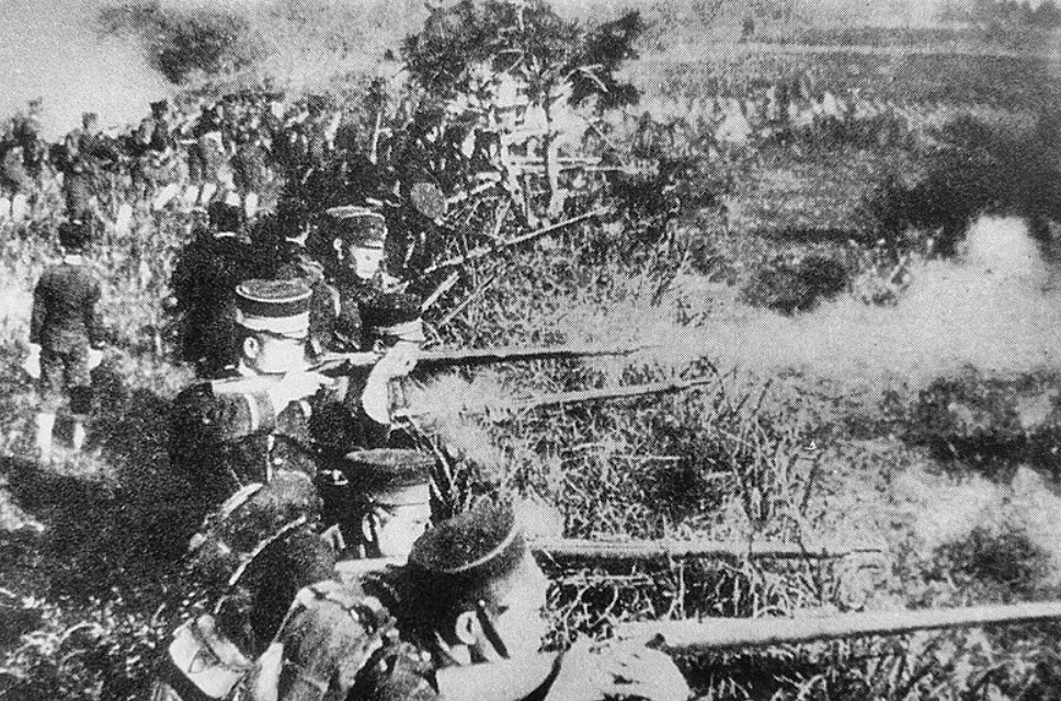 日軍視角下的甲午戰爭 鏡頭下正在進攻日軍 被俘的清軍滿眼悲傷 中國熱點
