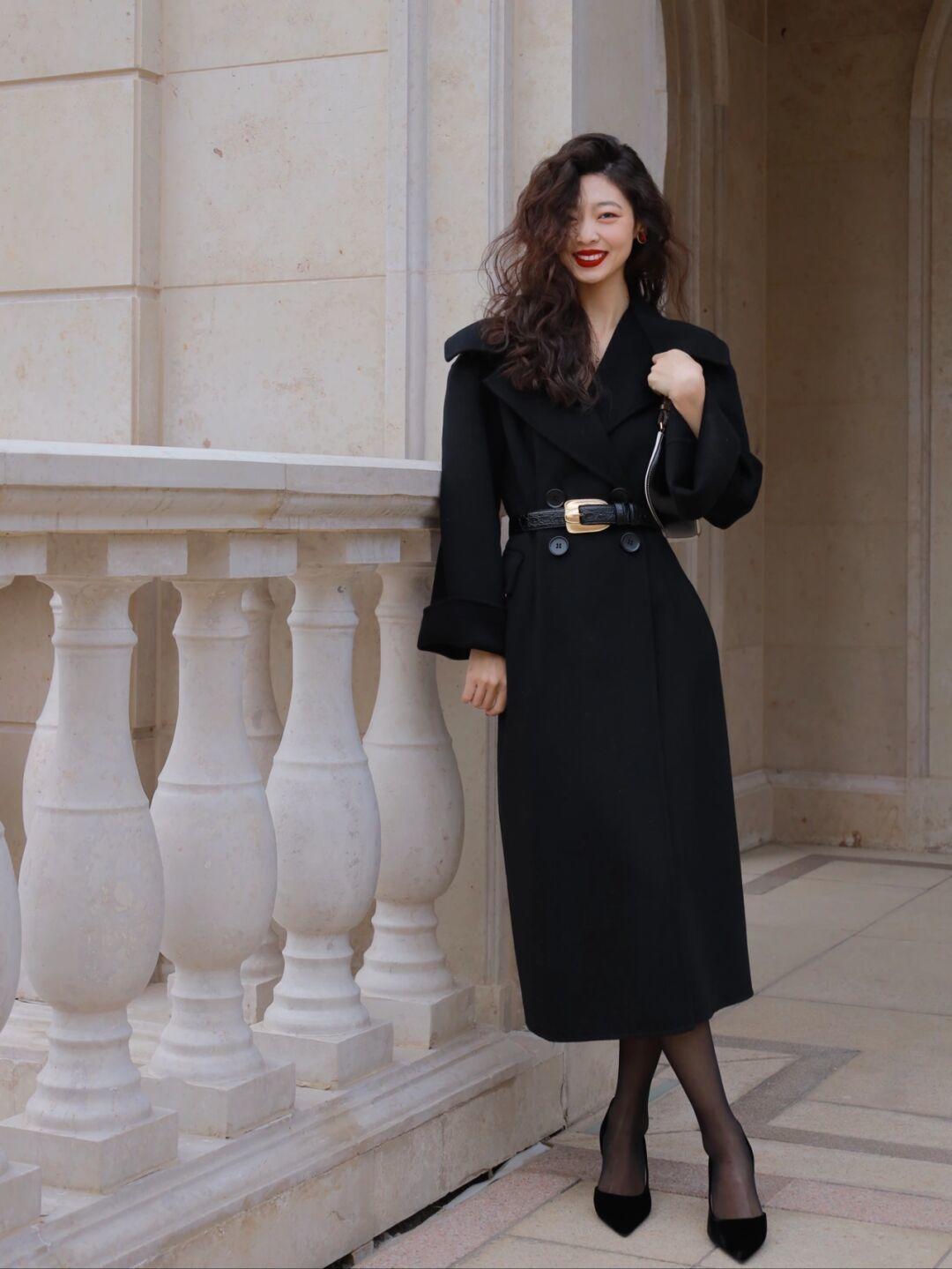 减龄感 普通人怎么把“大衣”穿出高级感?看看这些博主的搭配,优雅精致