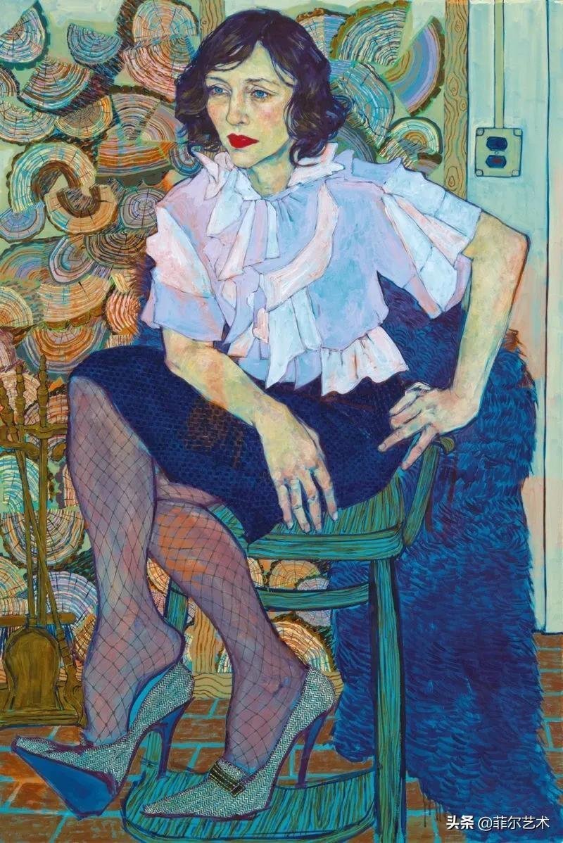 霍普·冈洛夫&美国画家霍普·冈洛夫用平静的笔触描绘强烈的感情