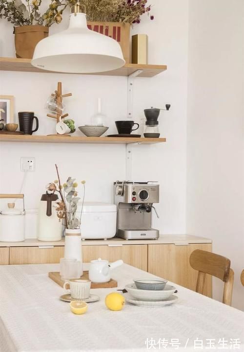 三口之|参观了她的90㎡新家,我被治愈了,入户日式风,幸福的三口之家