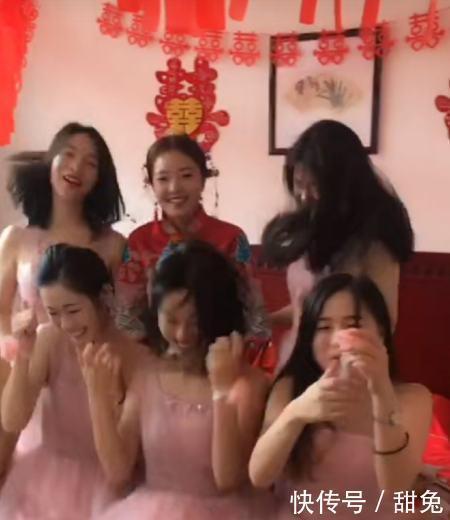 漂亮|新娘结婚请来6个闺蜜当伴娘风头全被抢,记住,伴娘一定不能漂亮