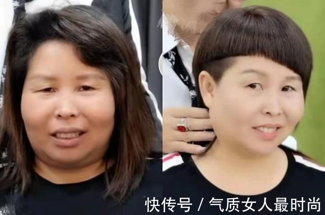 卷发型 四十的女人，都喜欢剪短刘海和短发如何知道自己适合什么发型！