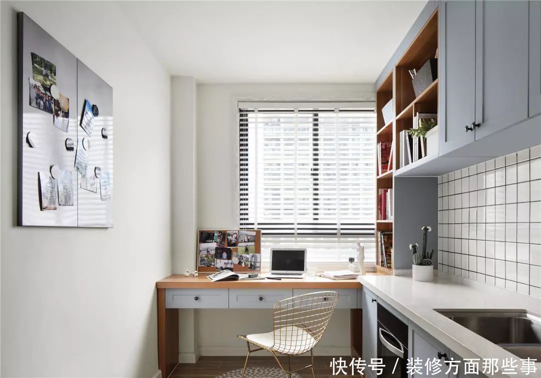 镜面柜|127㎡休闲北欧风,卫生间超大的镜面柜,舒适明亮