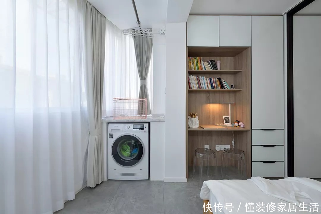 格调感|67㎡简约风装修,次卧和阳台连在一起,让小家更显宽敞
