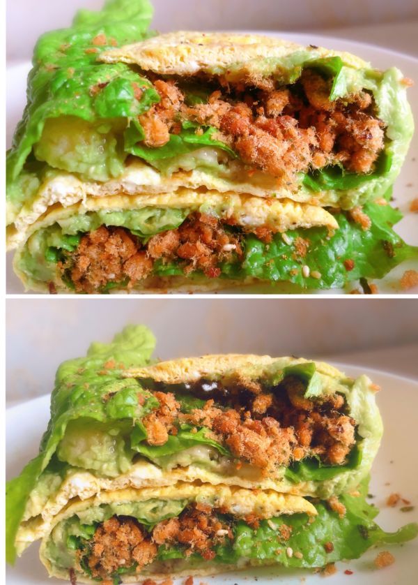 牛油果香蕉能量蛋饼