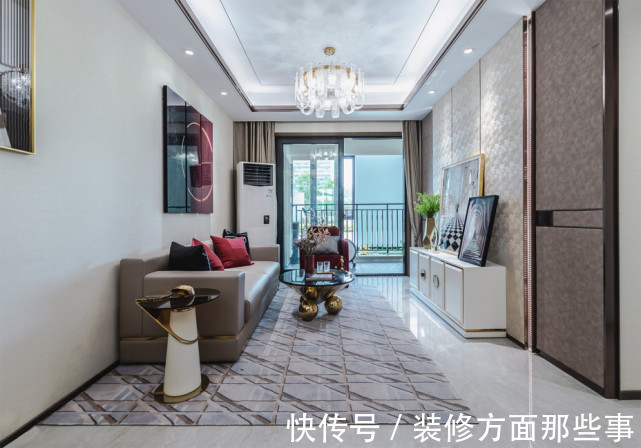 三居室|98平轻奢风三居室儿童房融入棒球元素,个性而美好的氛围