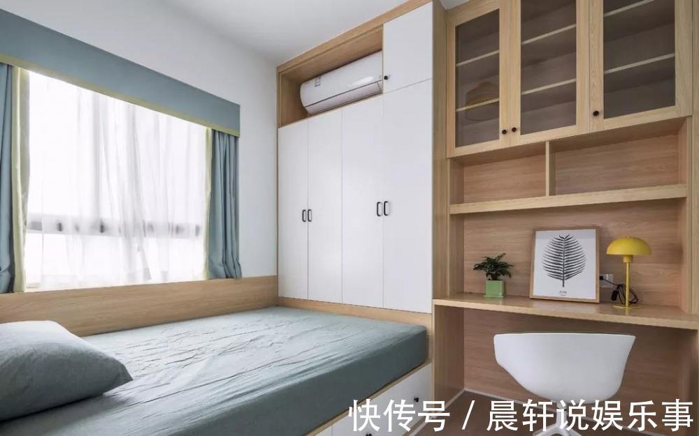 飘窗|头一次见有人卧室装这种床,实用又不占地,看完想回家拆了重装