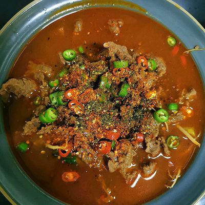 川香麻辣水煮牛肉