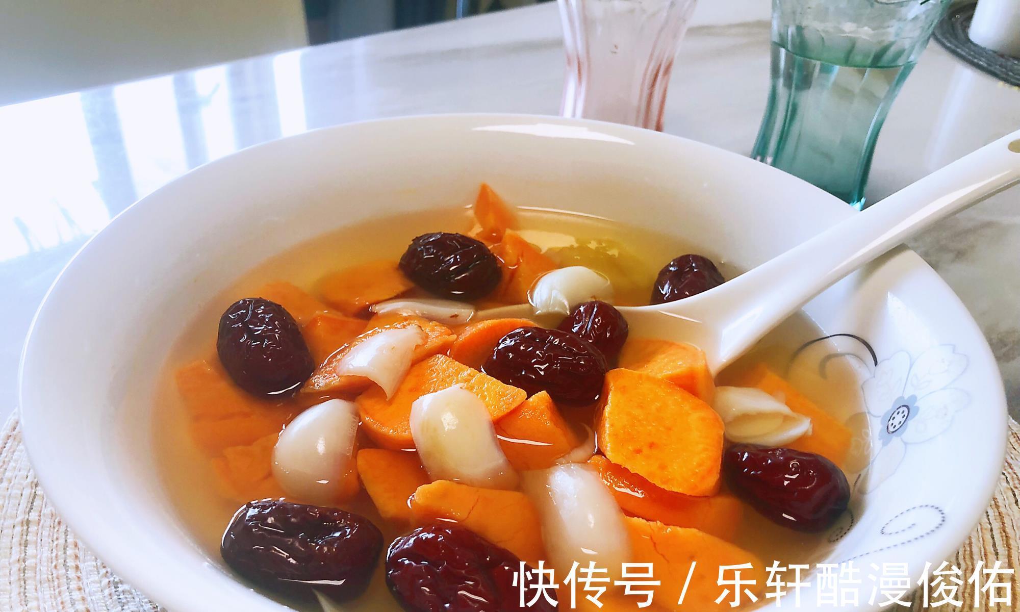 红枣|秋后渐凉，懂吃的女人多喝它，简单一炖，手脚不凉了，还暖身暖宫