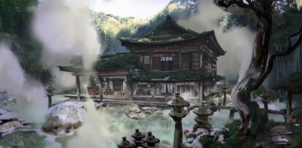 设计|《对马之魂》首席概念美术分享设计图和设计理念