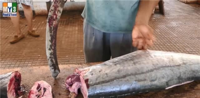 这切|没见过这么切鱼的,这切鱼的功夫了得,谁能说出他切了多少片鱼