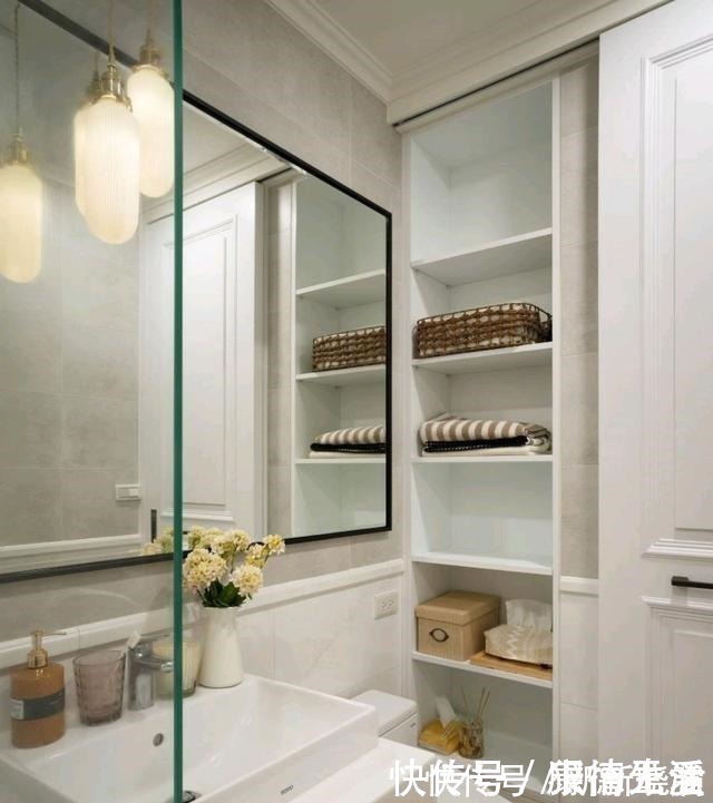 美式|医生夫妻106㎡美宅,主卧不做门,阳台比客厅还大,美到爆!