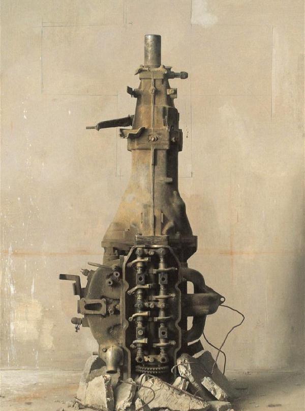 专家$他画发动机,横的卖198万竖的卖1897万,专家却说这根本不是画