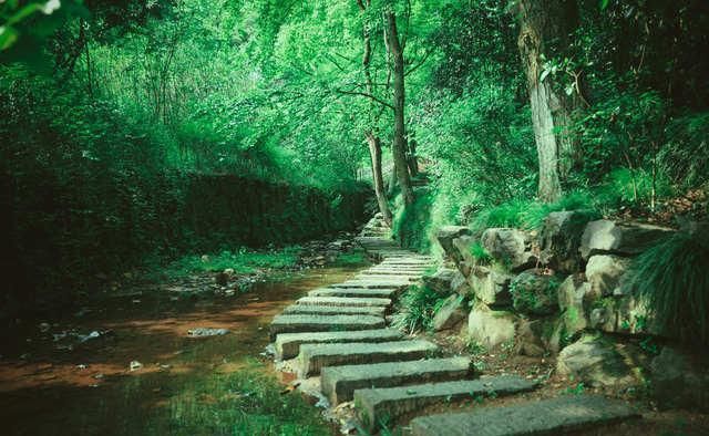 成千上万|峡谷流泉,崖壁盘石,印证了唐宋阶段成千上万大文豪的豪情壮志