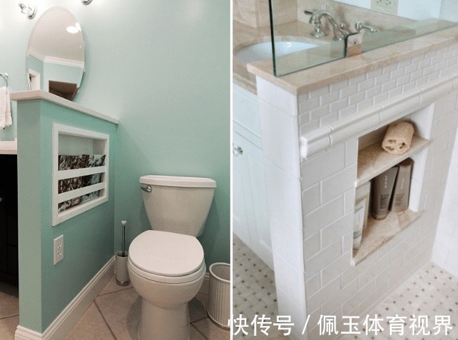 毛巾架|浴室别再用玻璃隔断了,做成这种干湿分离一步到位,更实用更优惠