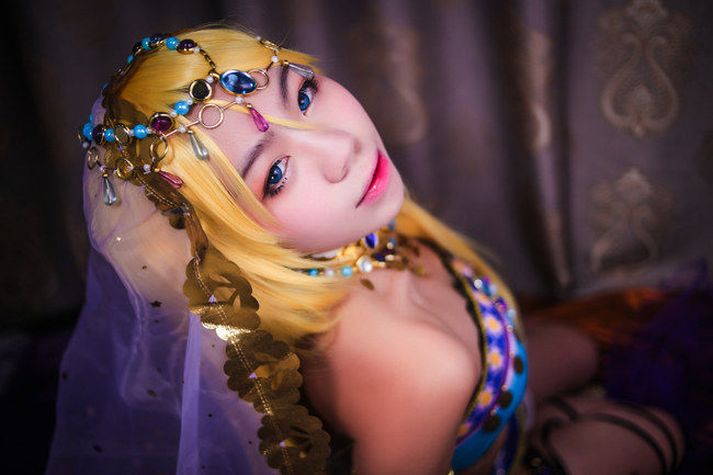 绘里舞娘觉醒cosplay，媚色