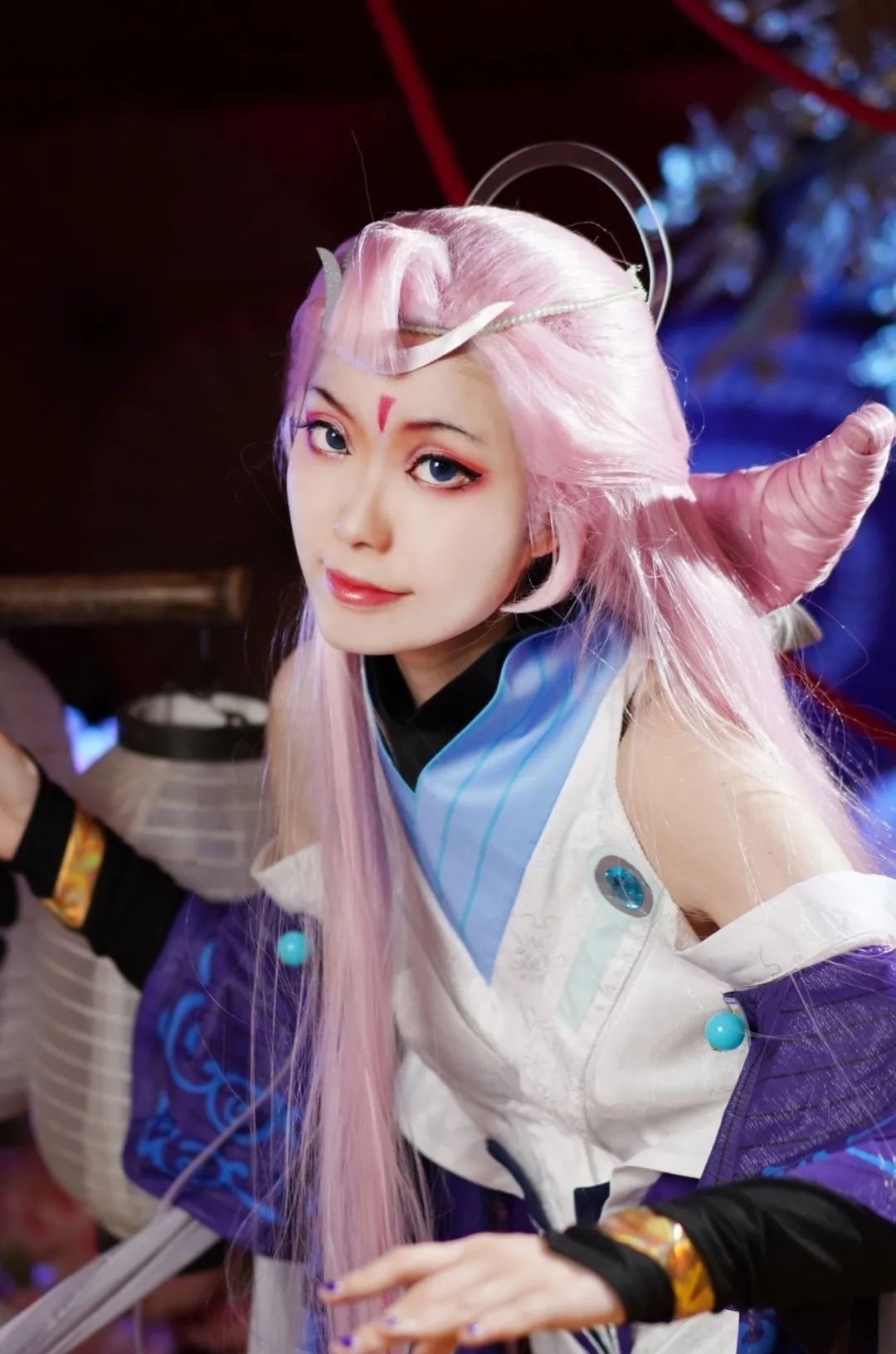 貂蝉|cos:王者荣耀貂蝉猫影幻舞cos正片@五分甜