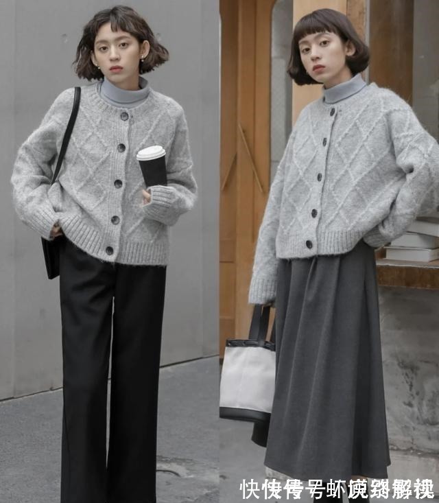 穿搭 早春不知道穿啥外套毛衣外套逆袭归来,这些搭配就很好看!