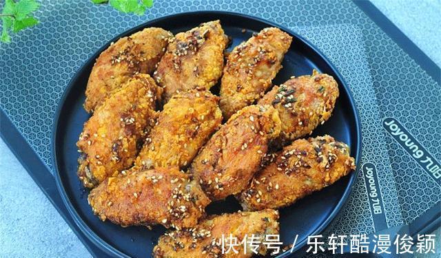 上火|不用面粉不用炸，十分钟上桌的香辣脆皮鸡翅，又酥又嫩，不上火！