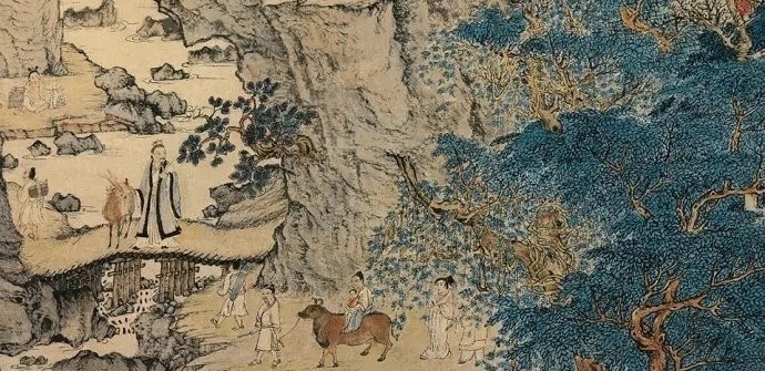 上海博物馆#王蒙三张经典之作,山水画后学者的良师益友