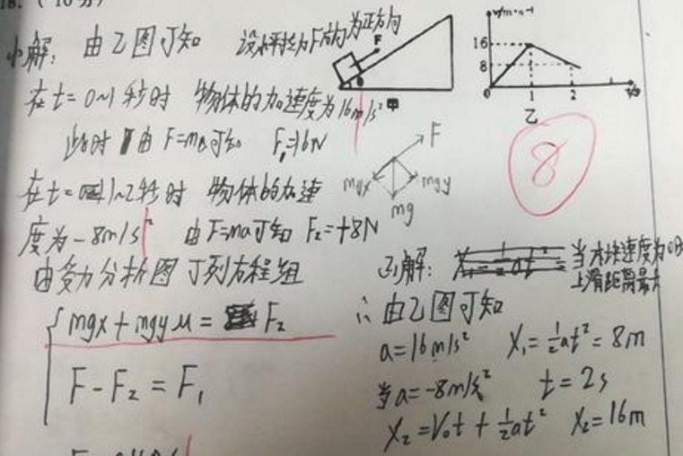 中文#学生“鲸落字体”又走红，字迹清晰唯美，阅卷老师都不舍得扣分