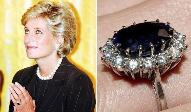蓝宝石!戴安娜婚戒平淡无奇,卡米拉婚戒是无价之宝,查尔斯送礼太偏心了