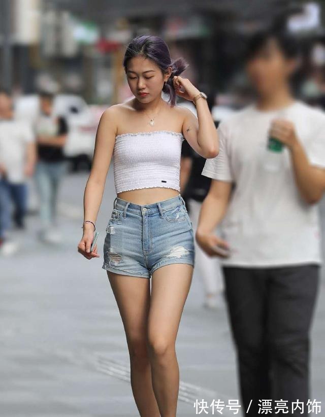 穿搭|T恤太没品，一字肩短衫的穿搭，提高你的回头率