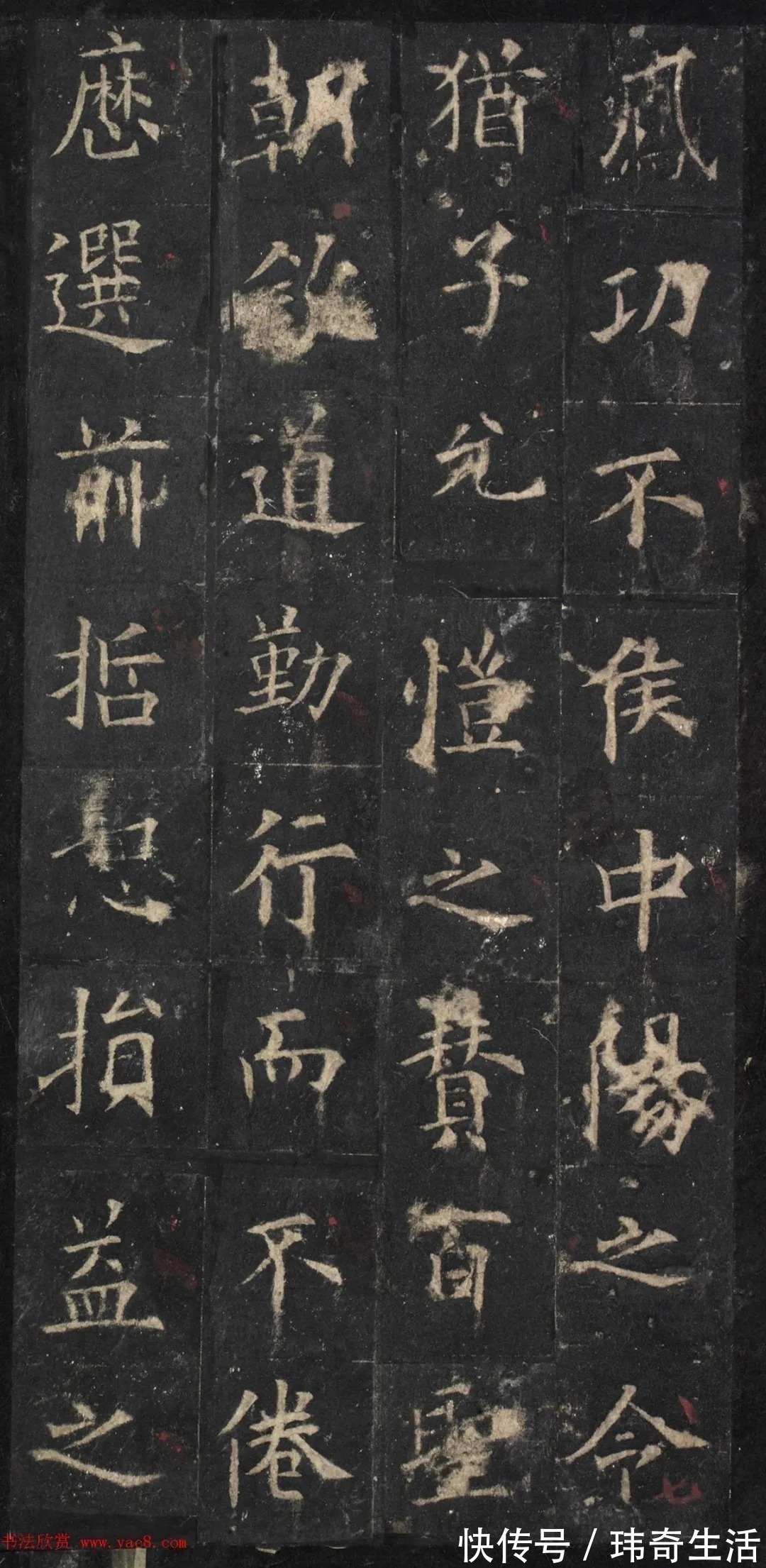 拓本$欧阳询81岁楷书《温彦博碑》(南宋拓本) 秀雅俊美!