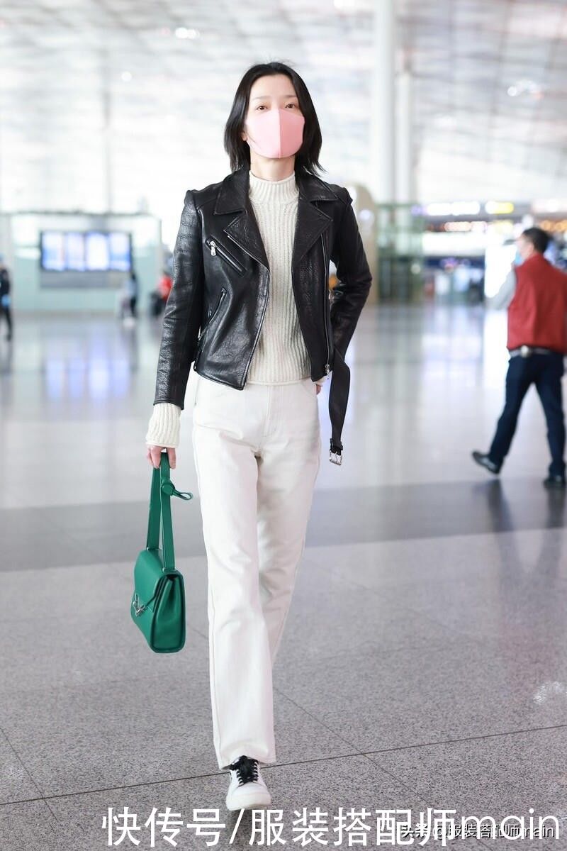 3套“上短下长”的穿搭造型，小个子可以直接照搬