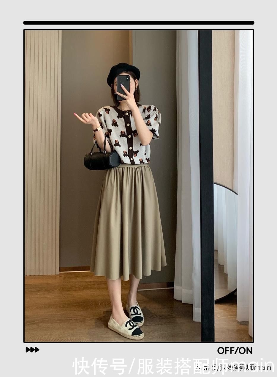 造型|秋季想要赚足回头率，一定要试试半身裙，轻松打造出百变造型