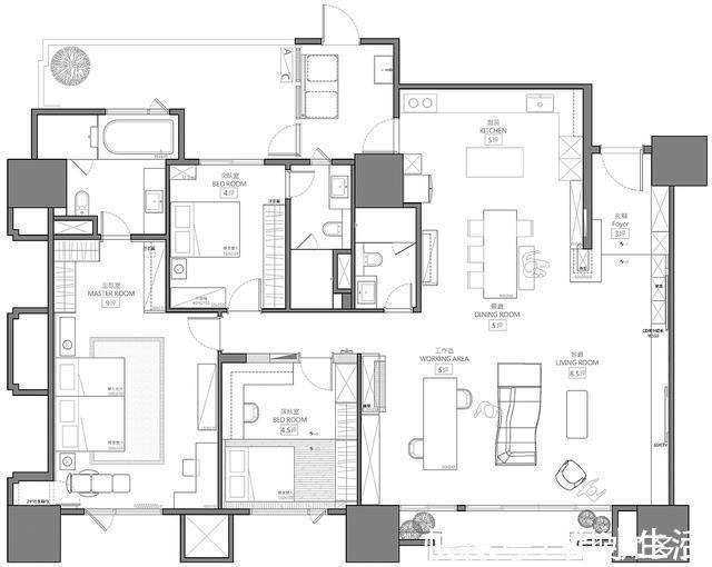装饰|一家三口住在这素雅别致的环境中,真令人羡慕,这是怎么装饰的呢