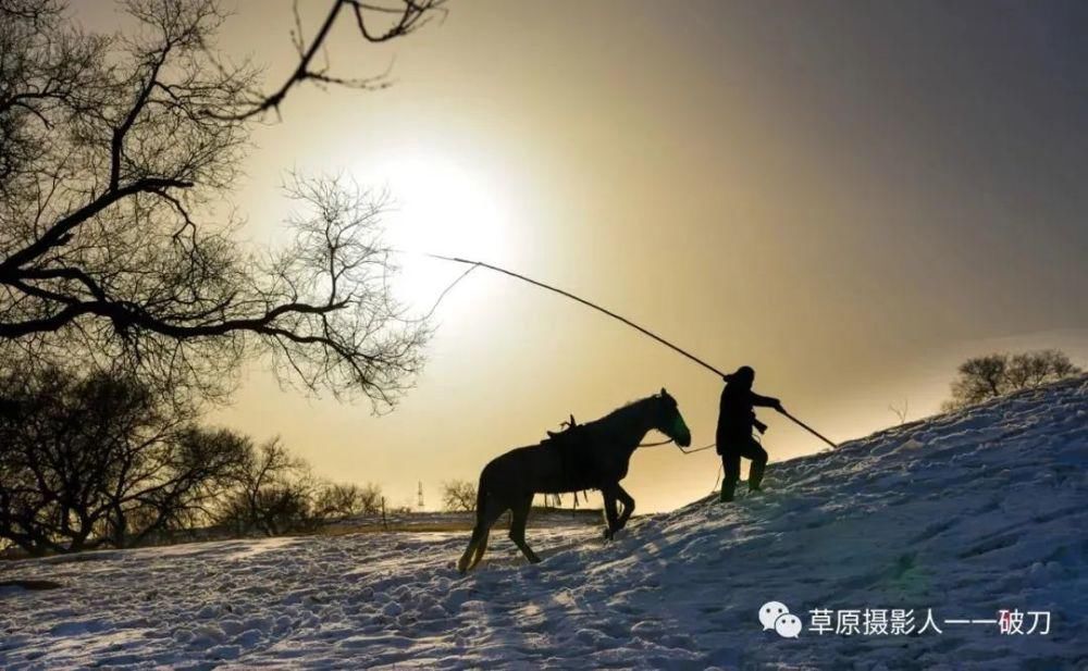 阿鲁科尔沁的冬季，美成了一首风花雪月的诗！