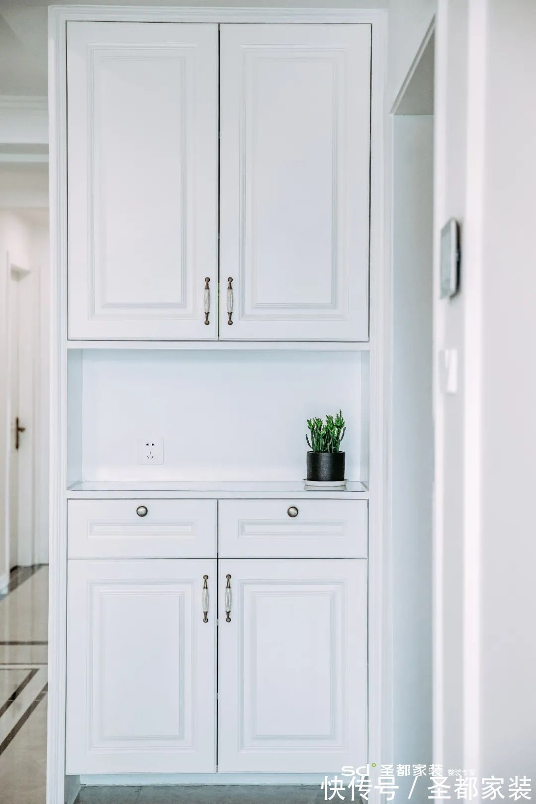 鞋柜|20款教科书式玄关设计人气爆棚，好看到亲友排队抄！